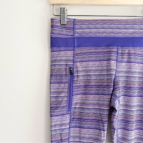 Lululemon Inspire Tight II (Mesh) Space Dye Twist Iris Flower Pink Shell / Iris - Picture 7 of 11